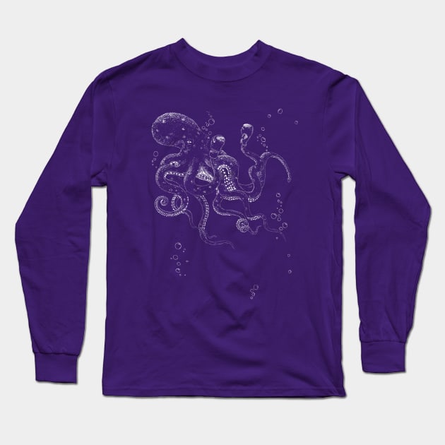 Aquatic Strongman Long Sleeve T-Shirt by MelissaSmith